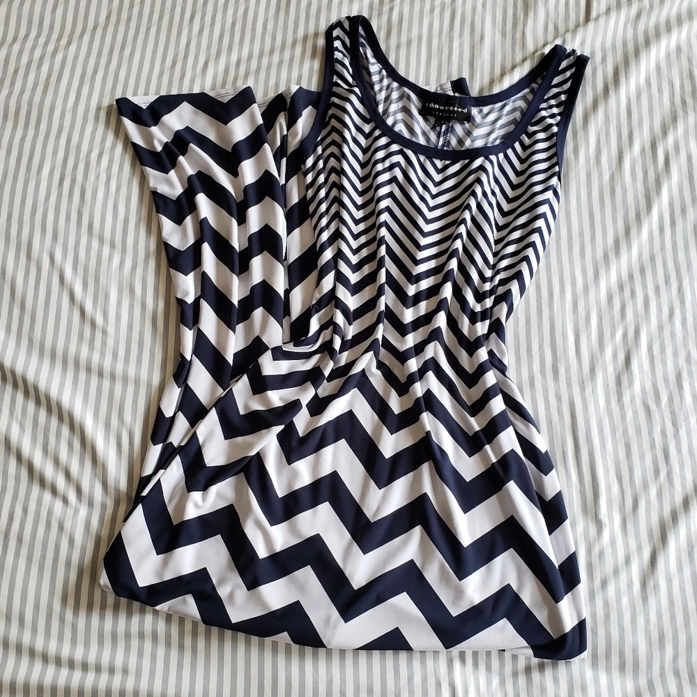 Chevron Dress NWOT
